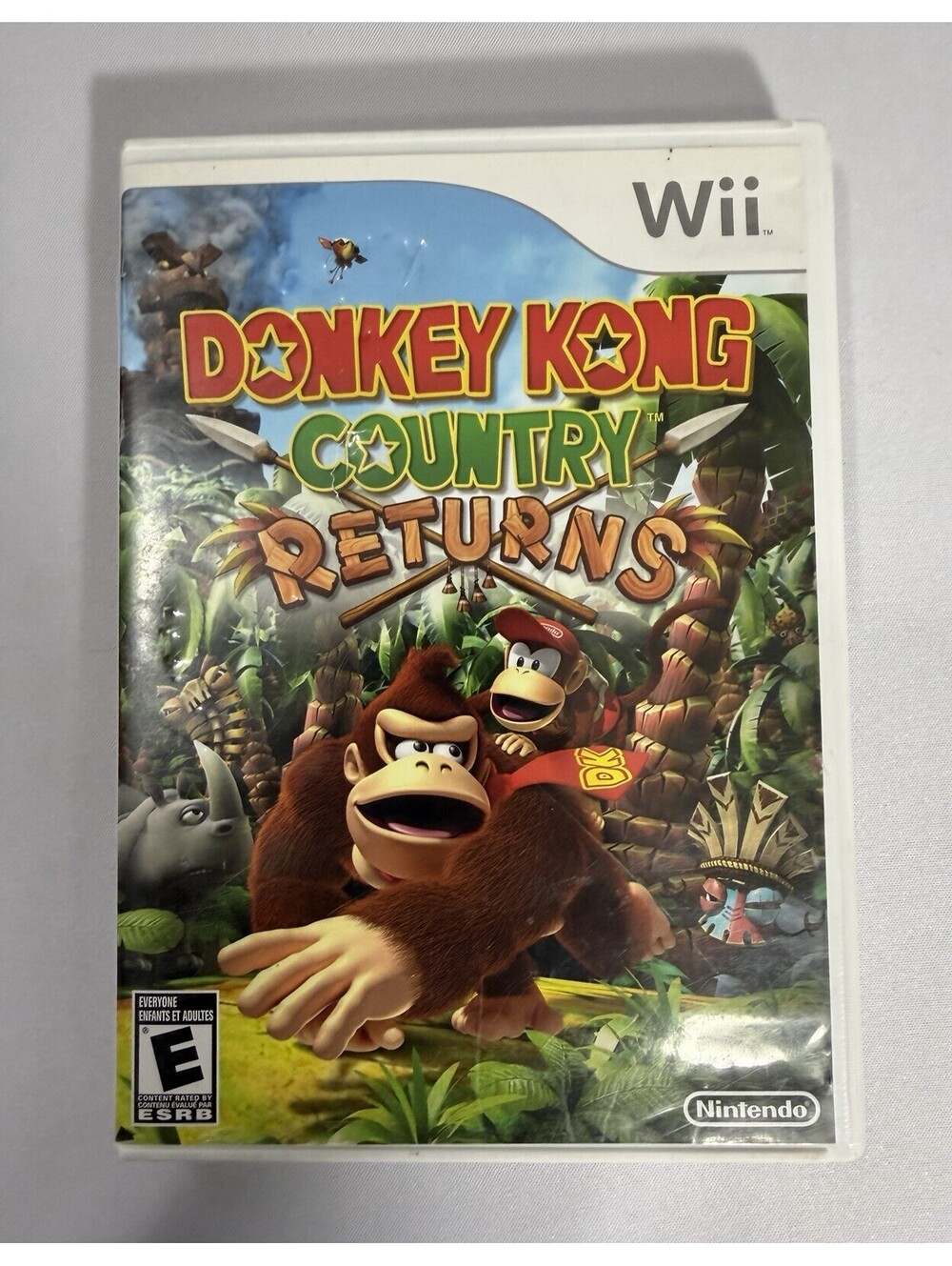 Nintendo Donkey Kong Country Returns Nintendo Wii Complete CIB